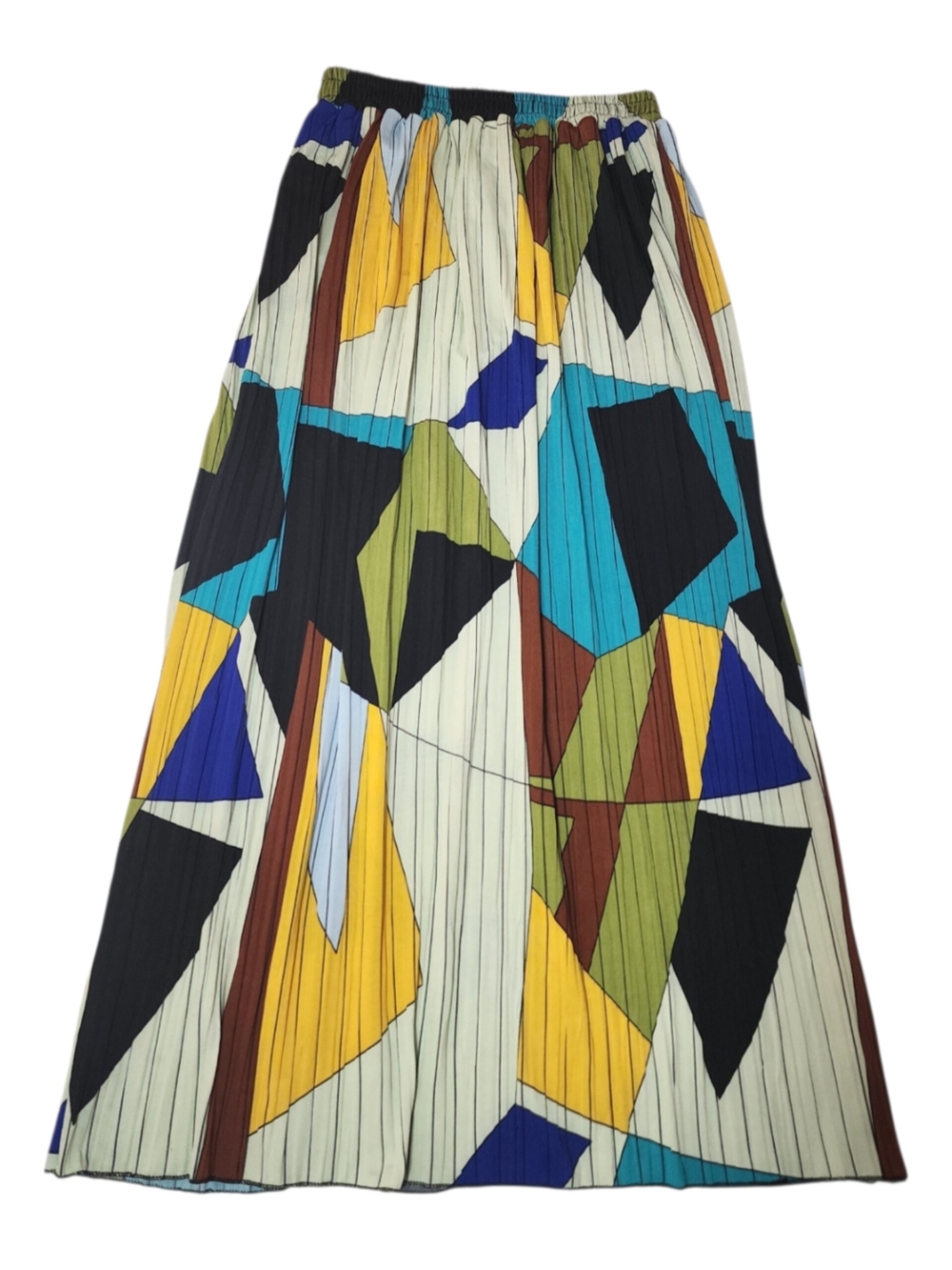 FARM Rio Abstract Pleated Maxi Skirt - Picture 2 of 4